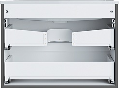 Vivon Тумба с раковиной Ostin 70 подвесная серая матовая – фотография-8