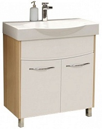 Акватон Тумба под раковину Инфинити 76 H Ясень Коимбра – фотография-1