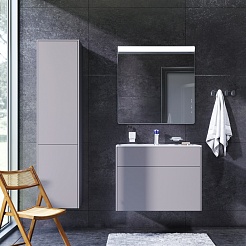 Am.Pm Тумба с раковиной Inspire 2.0 80 серая – фотография-8