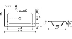 Sancos Мебель для ванной Snob T 80 beige soft – фотография-6