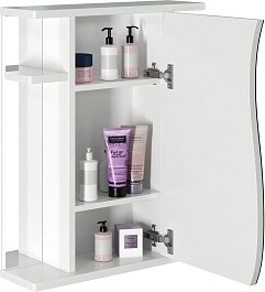 Mixline Мебель для ванной Веста 50 R Уют белая – фотография-7