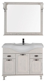 Aquanet Мебель для ванной Тесса 105 жасмин/серебро – фотография-7