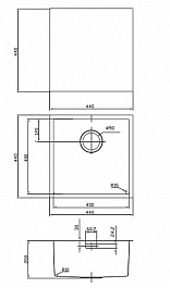 Iddis Мойка из нержавеющей стали Edifice EDI44B0i77 – фотография-3