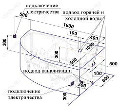 Радомир Акриловая ванна "Амелия" – фотография-6