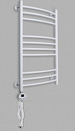 Domoterm Полотенцесушитель Калипсо П10 500x800 E L белый – фотография-2