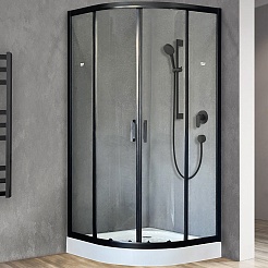 Royal Bath Душевой уголок RB 100HK-T-BL 100х100х200 – фотография-1