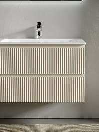 Sancos Мебель для ванной Snob R 100R beige soft – фотография-9