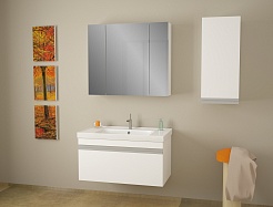 Dreja Тумба с раковиной Grace 90 подвесная – фотография-2