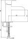 E.C.A. Смеситель для раковины Natura 402108261 хром – фотография-4