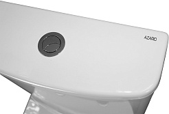 Azario Унитаз-компакт Kano 93590 безободковый с бачком с сиденьем микролифт белый – фотография-14