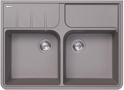 Florentina Мойка кухонная Вилладжио 900 грей – фотография-1