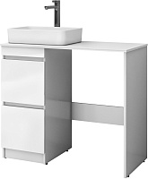 Vigo Тумба под раковину Urban 400-0-2 под стиральную машину белая