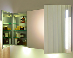 BelBagno Зеркало-шкаф SPC-3A-DL-BL-1200 – фотография-2