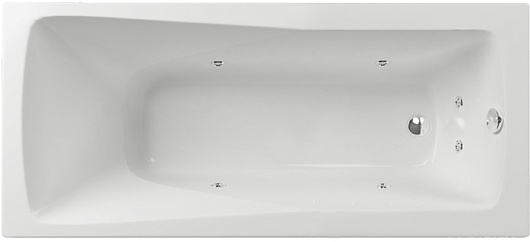 Aquatika Акриловая ванна H2O Авентура Basic 150x70 cм – фото, картинка, фотография-1