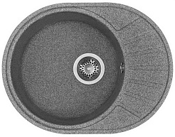 Акватон Кухонная мойка Чезана серый – фотография-1