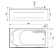 Gemy Акриловая ванна G9006-1.7 B R – картинка-6