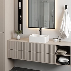 Teymi Раковина накладная Helmi Mini 41 T51104 белая – фотография-7