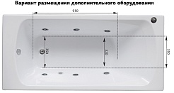 Aquanet Акриловая ванна Roma 160х70 – фотография-4