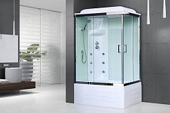 Royal Bath Душевая кабина RB 8100BP3-WT-CH-L – фотография-6