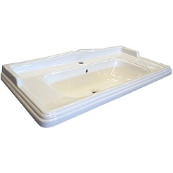 Comforty Тумба с раковиной Монако 100 1 белая – фотография-5