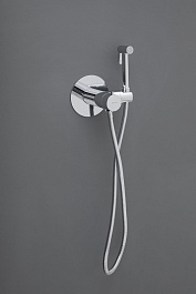 Allen Brau Смеситель с гигиеническим душем Thermo Rund 5.60001-00 (с внутренней частью) хром – фотография-3