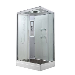 Avacan Душевая кабина 100/80 K2810LED прозрачная – фотография-4