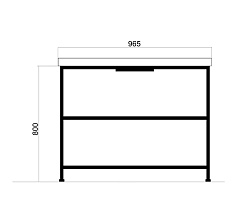 Mixline Мебель для ванной Бруклин 100 белая – фотография-8