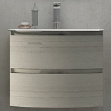 Cezares Тумба с раковиной Vague 70 rovere sbiancato