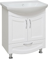 Runo Тумба под раковину Неаполь 65 белая