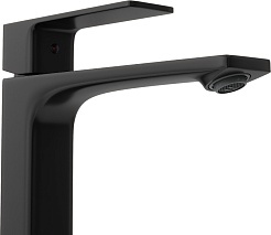 Teymi Смеситель для раковины чаши Lori T10260 черный матовый – фотография-5