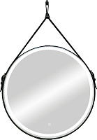 Continent Зеркало Millenium Black Led 650