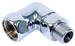 Terminus Переходник угловой 746 НР-ВН 1/2" х 1" (2 америк.) – фотография-1