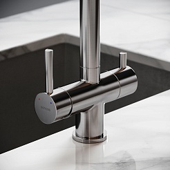 Sancos Смеситель для кухни Spin брашированный никель SC4015BN – фотография-5