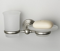 WasserKRAFT Держатель стакана и мыльницы "Ammer K-7026" – фотография-3