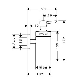 Hansgrohe Дозатор Logis – фотография-3