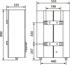 Electrolux Водонагреватель накопительный Centurio IQ 3.0 EWH 80 Silver – фотография-3
