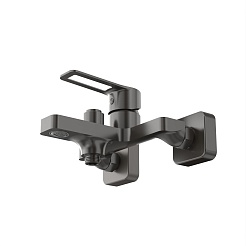 Tokito Смеситель для ванны KOBE вороненая сталь TOK-KOB-1014 – фотография-2