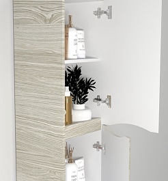 Водолей Пенал подвесной Адель 30 R ореховый дубослив светлый – фотография-3