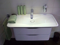 Duravit Тумба с раковиной "PuraVida" белая – фотография-2