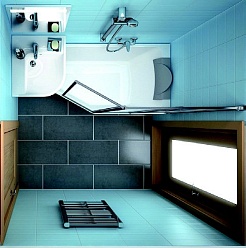 Ravak Акриловая ванна BeHappy 150 R – фотография-4