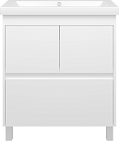Misty Тумба с раковиной Алиса 75, 1 ящик, напольная
