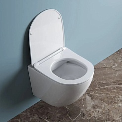 BelBagno Унитаз подвесной Uno BB3105CHR/SC – фотография-8