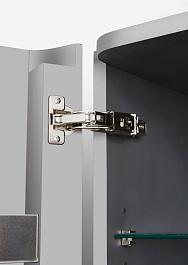 Am.Pm Пенал для ванной Sensation L серый шелк – фотография-4