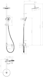 Lemark Душевая система Minima LM3860C хром – фотография-2