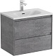 BelBagno Мебель для ванной Kraft 39 80 Cemento Grigio с раковиной BB-8099-3-80 – фотография-12