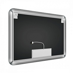 Teymi Зеркало Solli Black Soft Line 100/70 LED сенсор на взмах T20231S – фотография-4