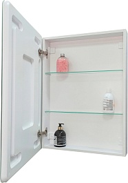 Mixline Зеркальный шкаф Аккорд Сканди 50 белый – фотография-3