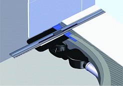 BERGES Wasserhaus Душевой лоток Simpel 1000 091113 хром глянец – фотография-6