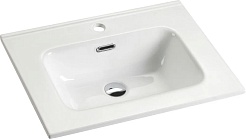 Sancos Тумба с раковиной Libra 60 дуб галифакс натуральный раковина Element 61 CN7001 – фотография-8