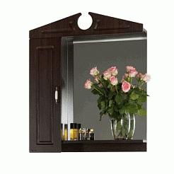 Водолей Мебель для ванной Капри 75 L венге – фотография-2